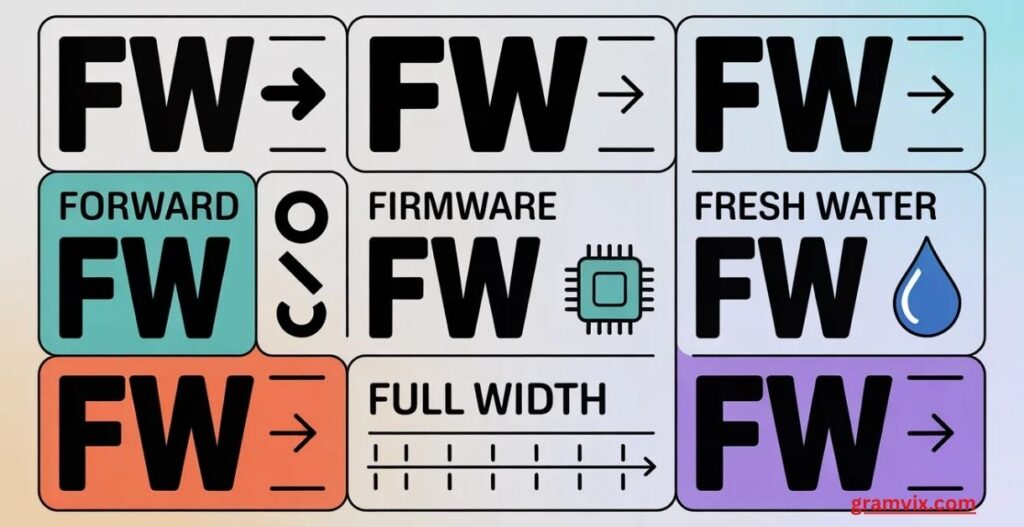 I FW You Meaning in Text