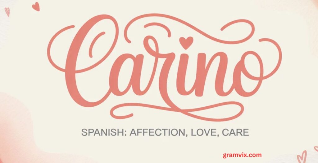 Cariño in Text Messages