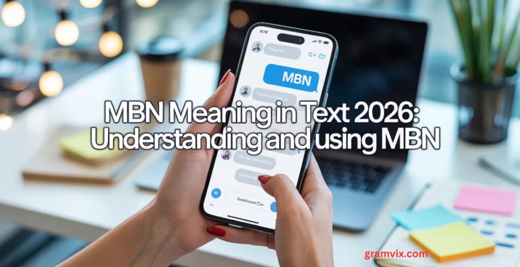 MBN Meaning in Text 2026: Understanding and Using MBN