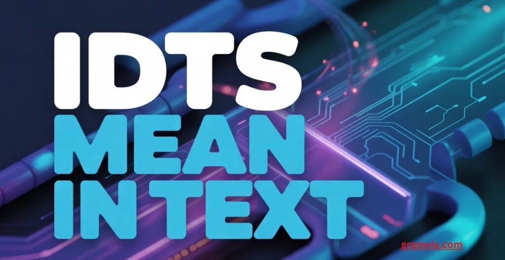 IDTS Mean in Text