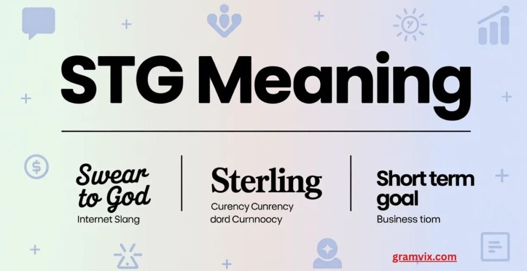 STG Meaning