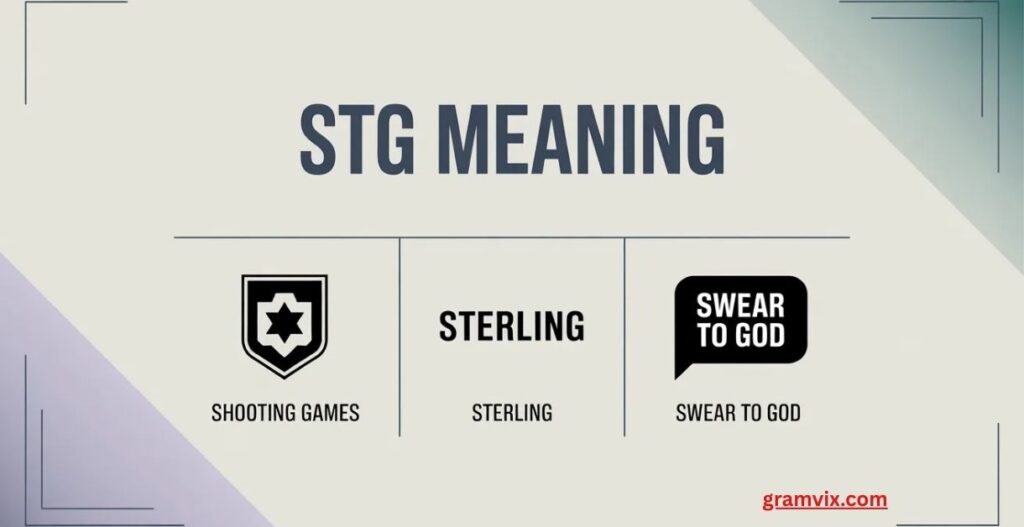 What Does STG Mean in Text?