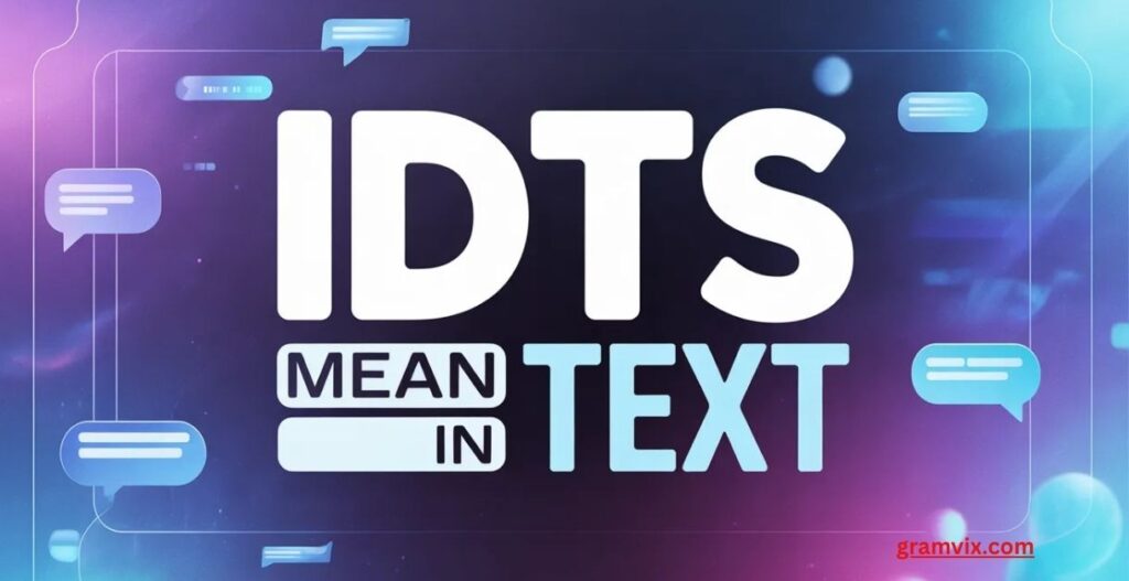 Is IDTS Rude in Texting?