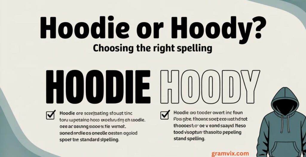 Hoodie Plural Form and Grammar Rules