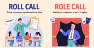 Roll Call vs Role Call