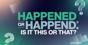 Happened or Happend: Which One Is Correct (And Why You Keep Getting It Wrong)