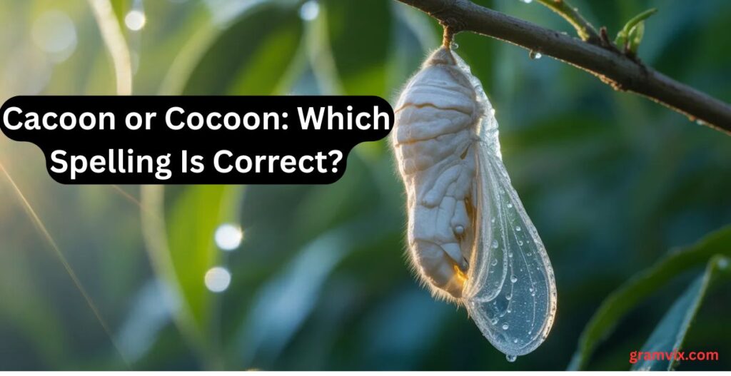 Cacoon or Cocoon: Which Spelling Is Correct?