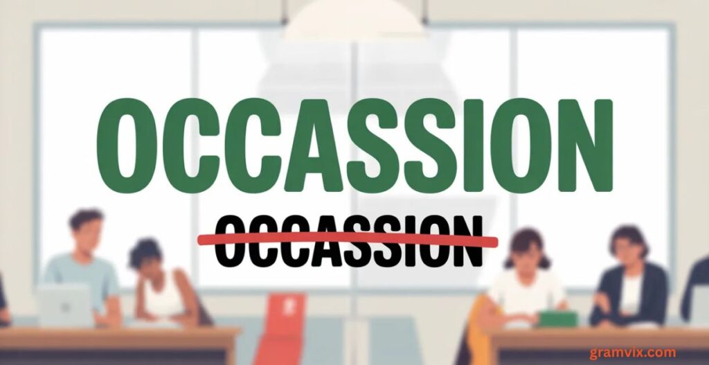 Occasion or Ocassion