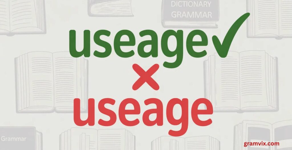 Usage or Useage