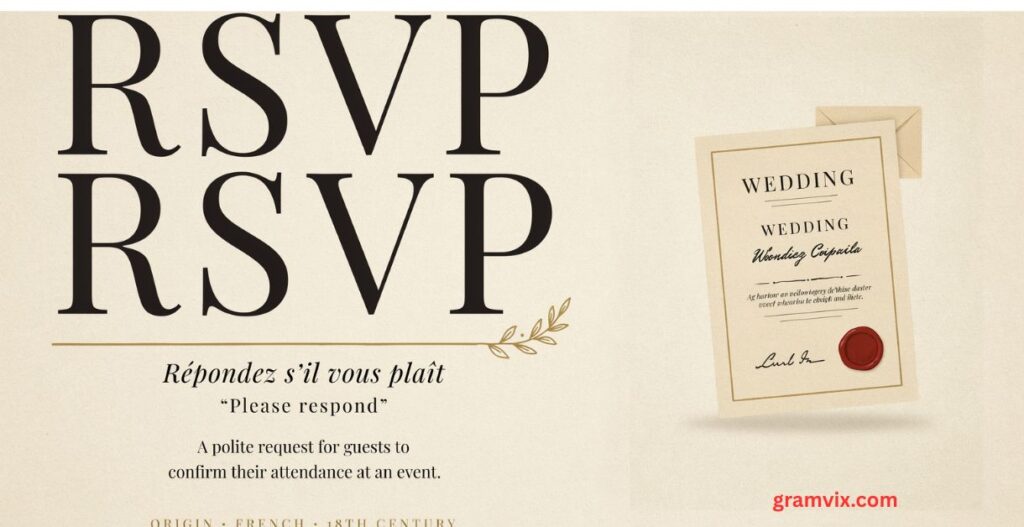 Different Ways to RSVP