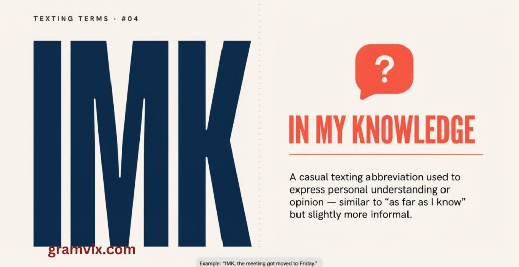 Is IMK Widely Used in Internet Slang?