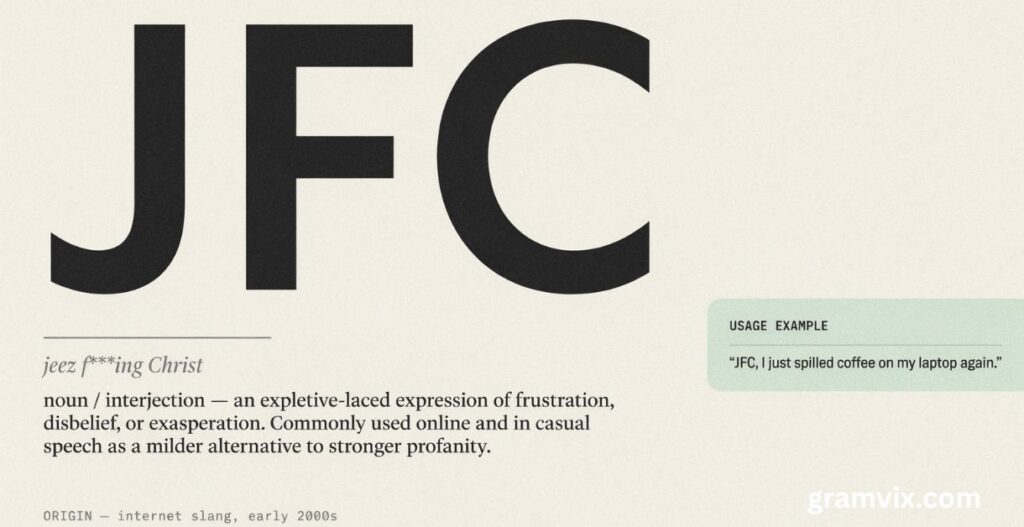 JFC Meaning